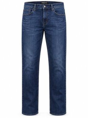 Kenneth Cole New York Men's Dark‎ Wash Denim Jeans Straight Fit Stretch  32x34